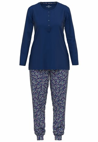 Götzburg Dames Pyjama Blauw 250193-4009-635 | 30792