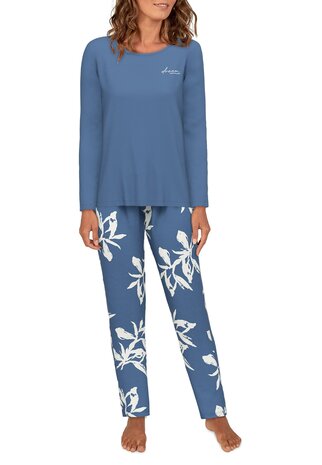 Tom Tailor Dames Pyjama Blauw 60251-6085-655 | 30559