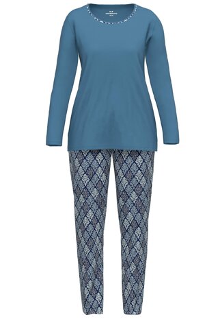 Götzburg Dames Pyjama Blauw 250176-4009-625 | 30797