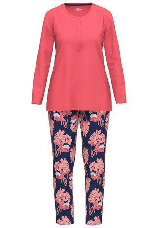 Götzburg Dames Pyjama Rood 250184-4009-485 | 30799