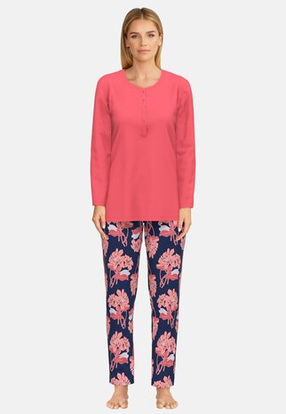 Götzburg Dames Pyjama Rood 250184-4009-485 | 30799