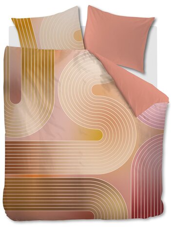 Beddinghouse Dutch Design Dekbedovertrek Curves Coral | 30580