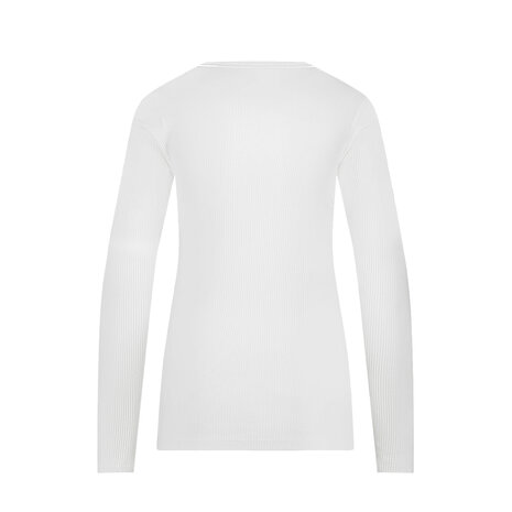 Ten Cate Women Thermo Long Sleeve Rib Snow White 60390 | 30953