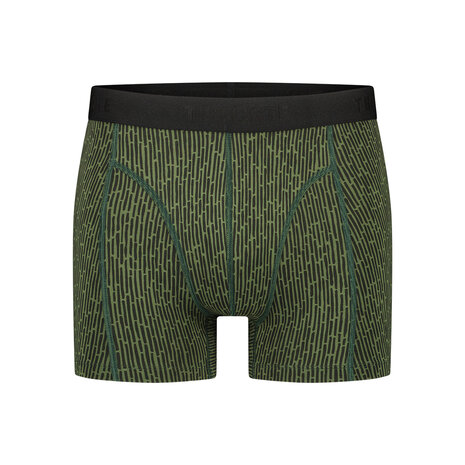 Ten Cate Men Basics Shorts 2-Pack Abstract Stripe Black/Green 60000-5002 | 29372