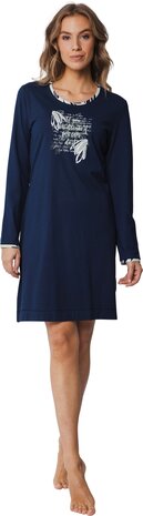 Pastunette Dames Nachthemd Dark Blue 10242-128-5 | 30454