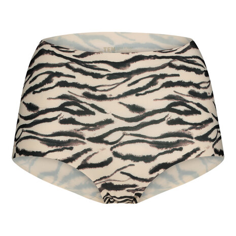 Ten Cate Women Secrets High Waist Brief Zebra Mauve 30176-5202 | 30538