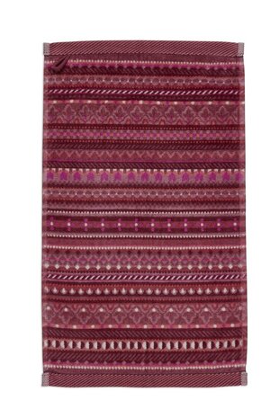 Pip Studio Badgoed Geometric Print Dark Pink 30600