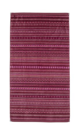 Pip Studio Badgoed Geometric Print Dark Pink 30600