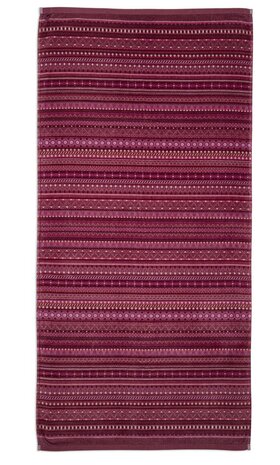 Pip Studio Badgoed Geometric Print Dark Pink 30600