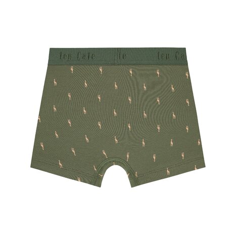 Ten Cate Boys Cotton Stretch Short Giraffe Green 32143-1494 | 26317