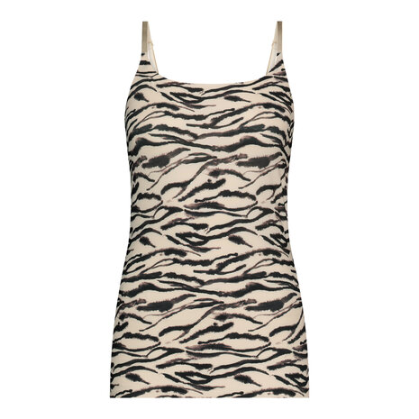 Ten Cate Women Secrets Spaghetti Top Zebra Mauve 30249-5202 | 30540