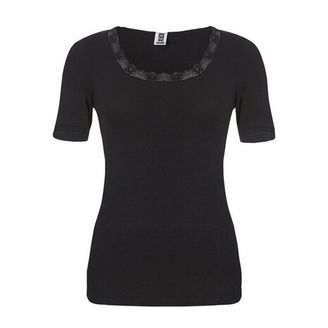 Ten Cate Women Thermo Lace T-Shirt Black 60380 | 18219