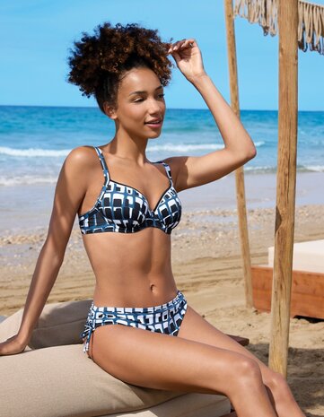 Sunflair Bikini Navy Zwart 21011 | 31125