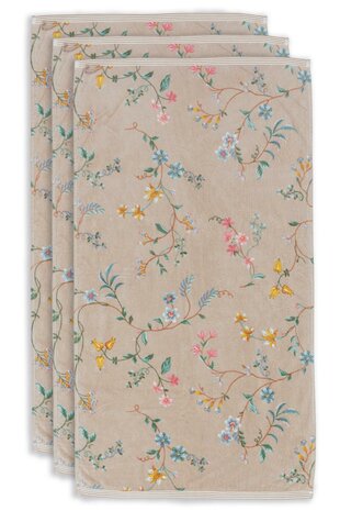 Pip Studio Badgoed Les Fleurs Khaki 26297