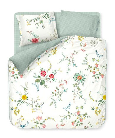 Pip Studio Dekbedovertrek Fleur Grandeur White 24190